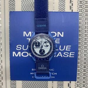 Swatch x Omega MISSION TO THE Super Blue Moonphase Watch